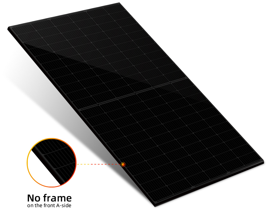 Dah Solar Monokristallines Solarmodul Full Screen Halbzellen