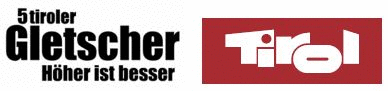 Logo der Firma Tirol Werbung GmbH/ Kooperation 5 Tiroler Gletscher