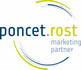 Logo der Firma poncet.rost marketing partner Ltd. & Co.KG