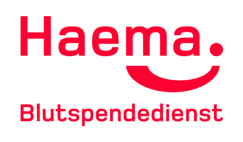 Logo der Firma Haema Blutspendedienst