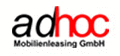 Logo der Firma ad hoc Mobilienleasing GmbH