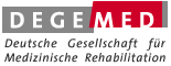 Logo der Firma DEGEMED - Deutsche Gesellschaft für Medizinische Rehabilitation e. V.
