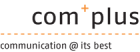 Firmenlogo com+plus GmbH
