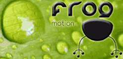 Logo der Firma Frog Motion Filmproduktion