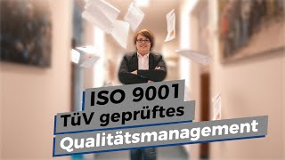 ISO 9001 Version 2015 - Wir setzen auf TÜV geprüftes Qualitätsmanagement für unser Unternehmen