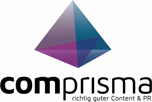Logo der Firma COMPRISMA | richtig guter Content & PR