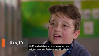 Video zur psychosozialen Unterstützung von Kindern nach der Explosion
