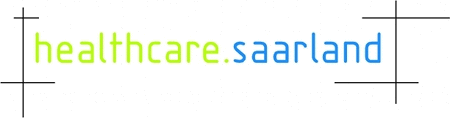 Logo der Firma Healthcare.Saarland / Zentrale für Produktivität und Technologie Saar e. V.