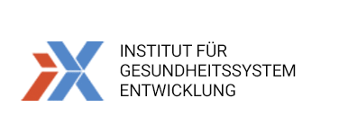 Logo der Firma iX – Institut für Gesundheitssystem-Entwicklung