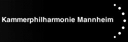 Logo der Firma Kammerphilharmonie Mannheim