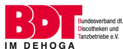 Logo der Firma Bundesverband deutscher Discotheken und Tanzbetriebe e.V
