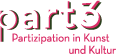 Logo der Firma part3 - Partizipation in Kunst und Kultur UG