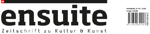 Logo der Firma ensuite - Zeitschrift zu Kultur & Kunst