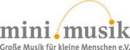 Firmenlogo mini.musik - Große Musik für kleine Menschen e.V