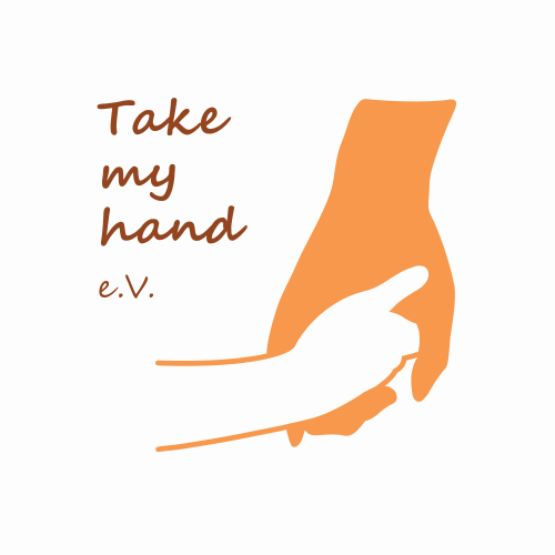 Logo der Firma Take my hand e.V.