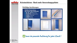 Präsentation Kniestocktüren