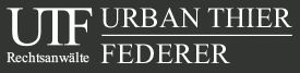 Logo der Firma Urban Thier & Federer Rechtsanwälte
