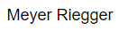 Firmenlogo Meyer Riegger