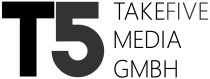 Logo der Firma takefive-media GmbH