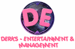 Logo der Firma derks entertainment & management