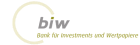 Logo der Firma biw Bank für Investments und Wertpapiere AG