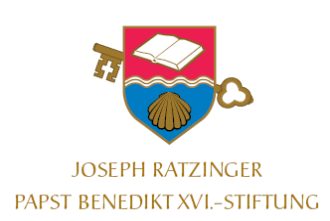 Logo der Firma Joseph Ratzinger Papst Benedikt XVI.-Stiftung