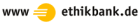 Logo der Firma EthikBank Zweigniederlassung der Volksbank Eisenberg eG