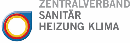 Logo der Firma ZVSHK Zentralverband Sanitär Heizung Klima