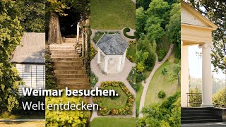 Weimar besuchen. Parks und Gärten entdecken.