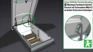 Leichte Montage durch Einbau der getrennten Bestandteile nacheinander.