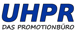Logo der Firma UHPR | das promotionbüro