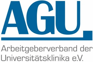 Logo der Firma Arbeitgeberverband der Universitätsklinika (AGU) e.V