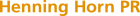 Firmenlogo Henning Horn PR - Public Relations für die gestaltende Wirtschaft