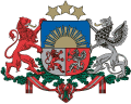 Logo der Firma Botschaft der Republik Lettland