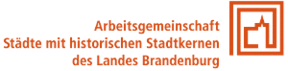Logo der Firma Arbeitsgemeinschaft Städte mit historischen Stadtkernen des Landes Brandenburg