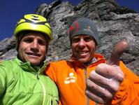 Nach 14 Stunden: Weltspitzenleistung in der Eigernordwand