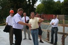Arbeiten an der Tauberbrücke voll im Zeitplan