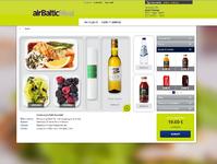 Virtuelles Menüauswahl von Air Baltic gehört zu den Top 10 der weltweiten Airline-Innovationen 2013