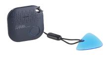 Callstel 4in1-Mini-Schlüsselfinder V2 mit Bluetooth, App, Standort-Marker, 98 dB