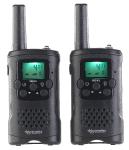 simvalley communications 2er-Set Walkie-Talkies mit VOX, 10 km Reichweite, LED-Taschenlampe