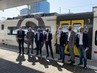 Neufahrzeug Siemens Mireo für Erweiterung der S-Bahn Rhein-Neckar vorgestellt
