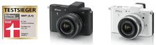 Nikon 1 V1 Testsieger bei der Stiftung Warentest