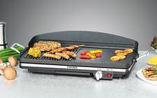 Mit den schicken Elektrogrills von ROMMELSBACHER draussen oder drinnen grillen