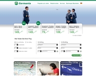 Alles neu macht der Mai: Fluggesellschaft Germania mit neuer Webseite Online
