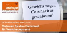 Versicherungsfall Corona - Bayerns Weg bei Betriebsschließungsversicherung erweist sich zunehmend als fauler Kompromiss