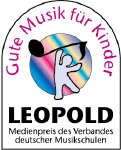 Gewinner des Medienpreises LEOPOLD - Gute Musik für Kinder und der Sonderpreise "LEOPOLD Elementare Musikpraxis digital" und "LEOPOLD interaktiv"