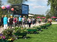 Bayerische Schubkarrenparade auf der Landesgartenschau