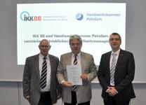 IKK BB und Handwerkskammer Potsdam verstärken betriebliches Gesundheitsmanagement