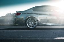 Das BMW-M3-COUPÉ in black-chrome foliert von fostla.de