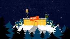 tegut... Weihnachtsbotschaft "Aufstehen, Krone richten, Weitergehen"